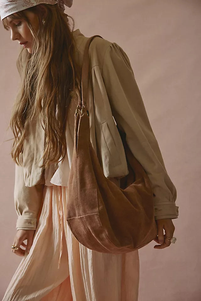 Free People Women's Roma Suede Tote