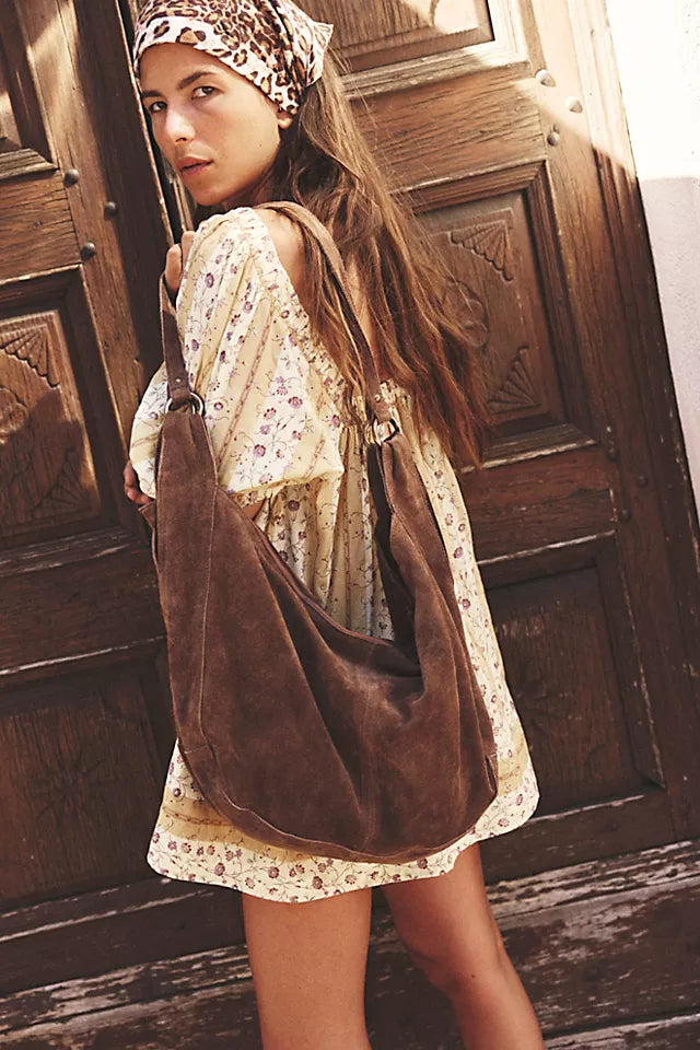 Free People Women's Roma Suede Tote