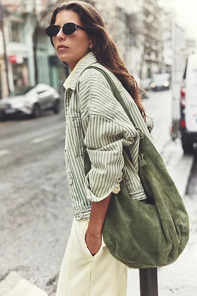 Free People Women's Roma Suede Tote