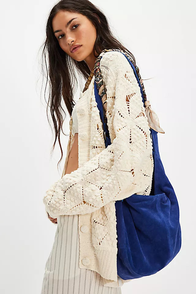 Free People Women's Roma Suede Tote