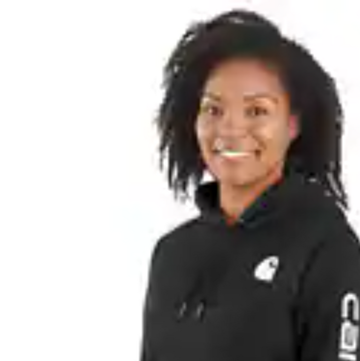 Carhartt Women's Relaxed Fit Midweight Logo Sleeve Graphic Hoodie