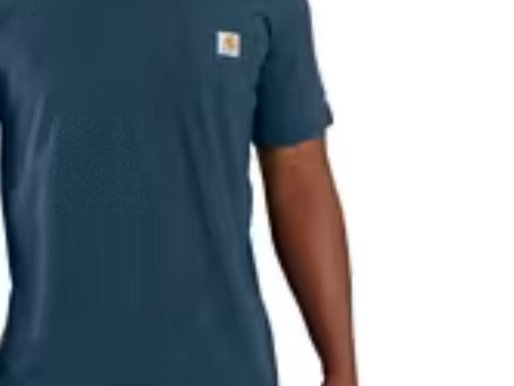 Mens Force Relaxed Fit Midweight Short-Sleeve Pocket T-Shirt