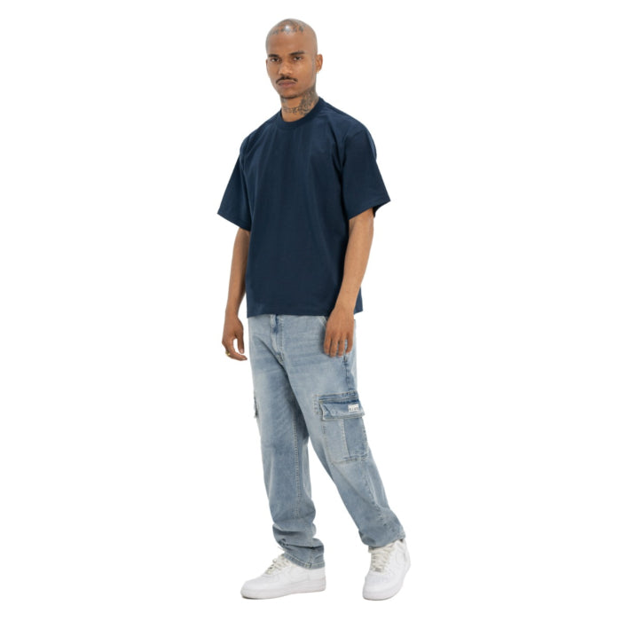 Pro Club Men's Heavywide Cotton Short Sleeve Crew Neck T-Shirt