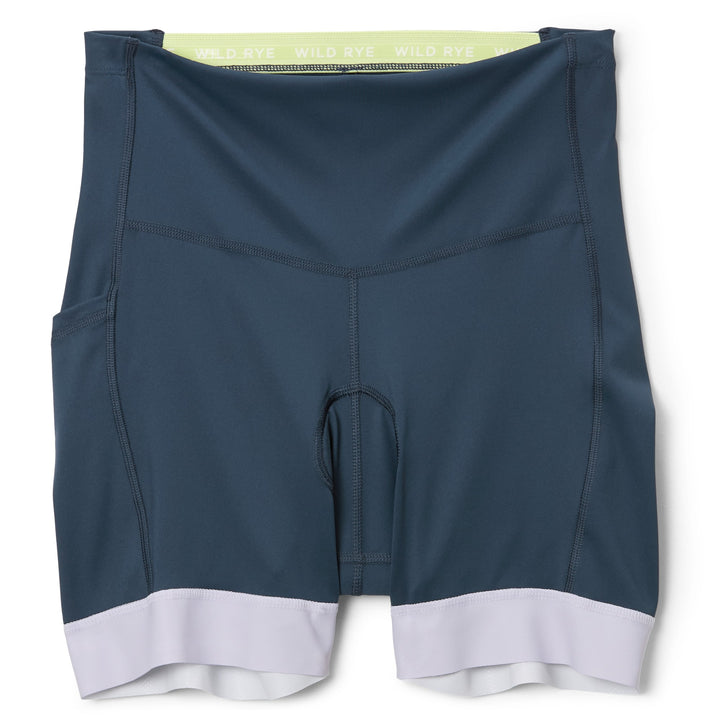 Wild Rye Women's Ridge Chammy Cycling Shorts Blue