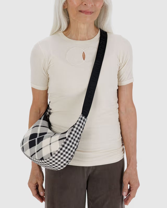 Baggu Women Small Nylon Crescent Bag