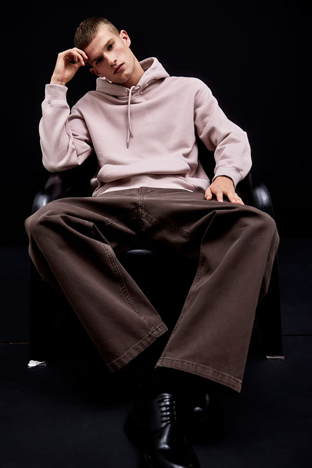 H&M Men Loose Fit Hoodie