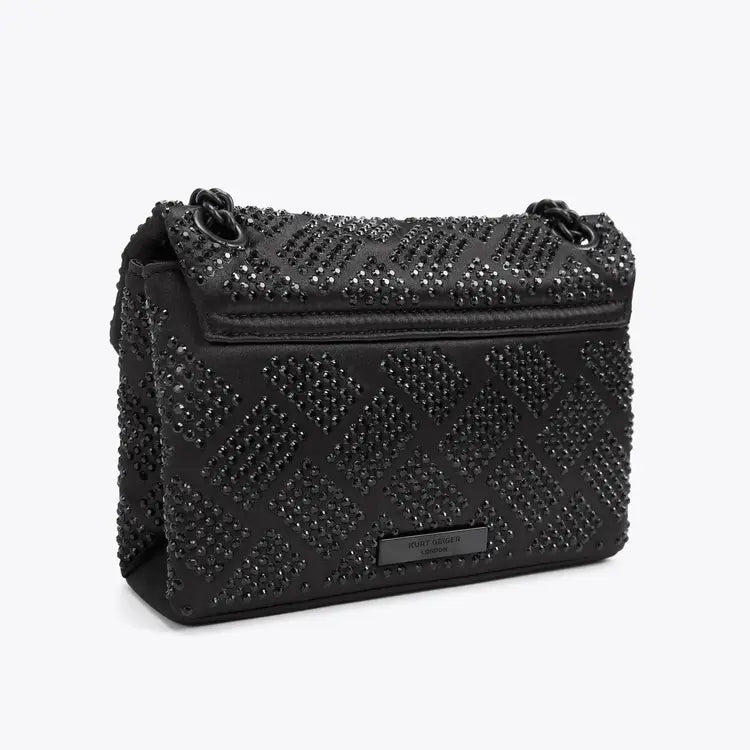 Kurt Geiger London Womens Mini Crystal Kensington Bag