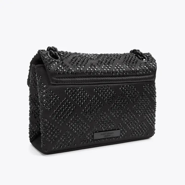 Kurt Geiger London Womens Mini Crystal Kensington Bag