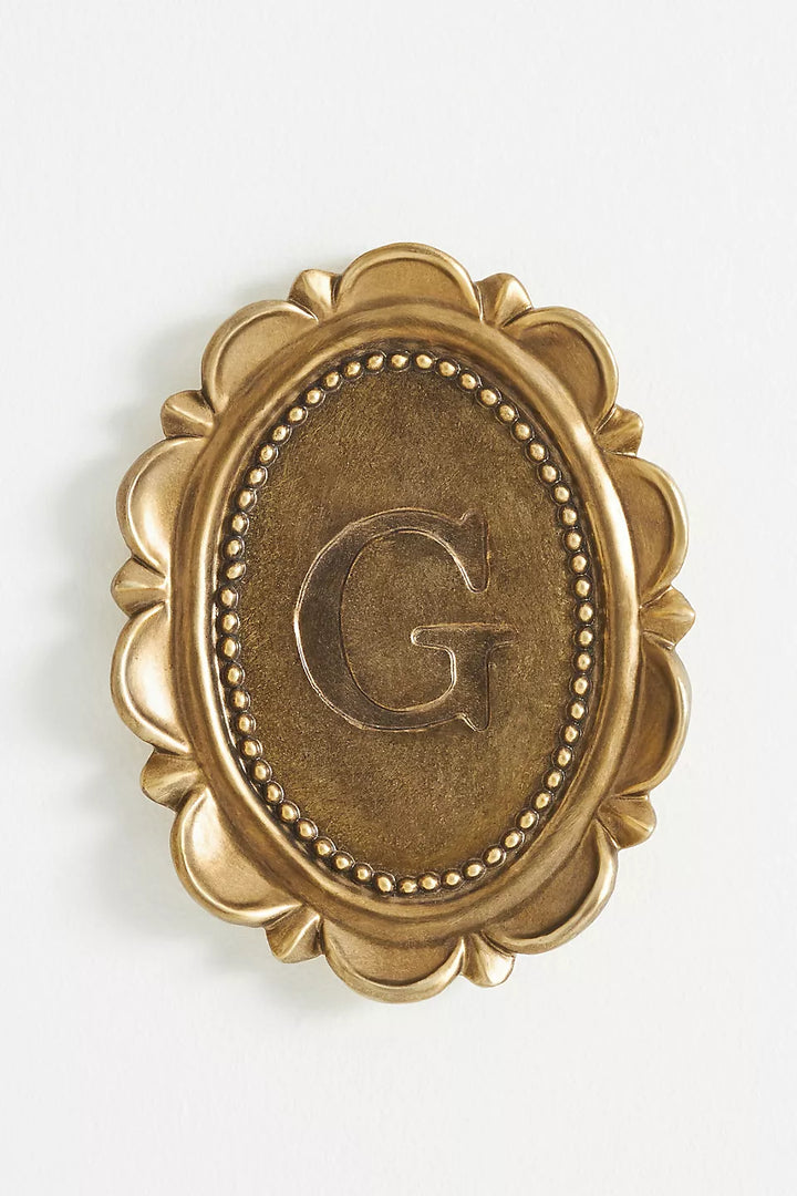 Louisa Monogram Gallery Wall Charm by Anthropologie