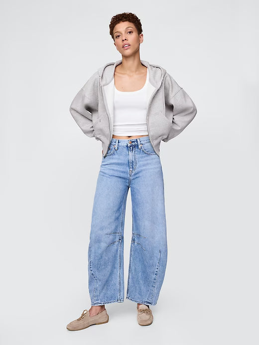 Women's Vintagesoft Full-Zip Wedge Hoodie