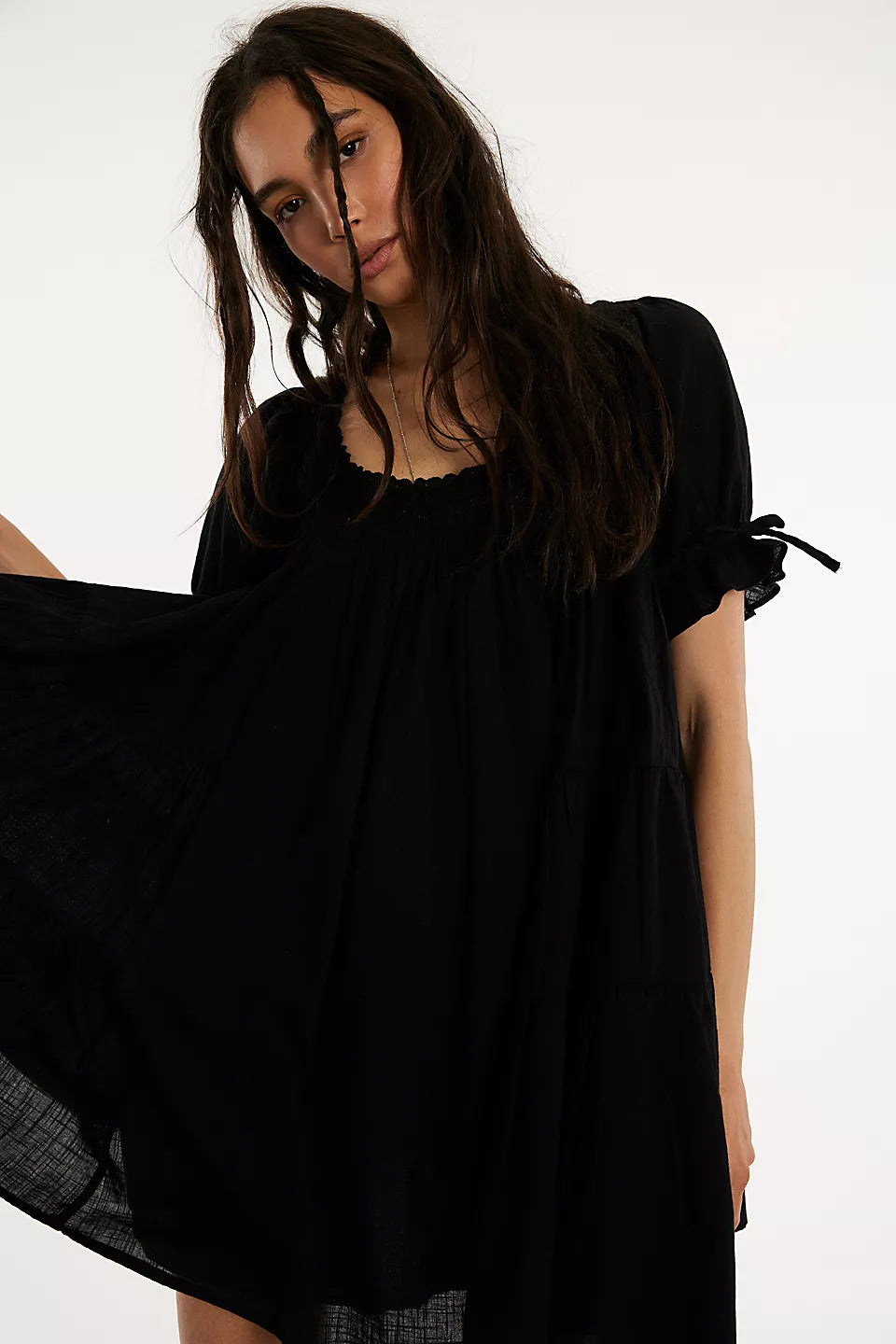 Free People Women's Sandy Shores Babydoll Dress