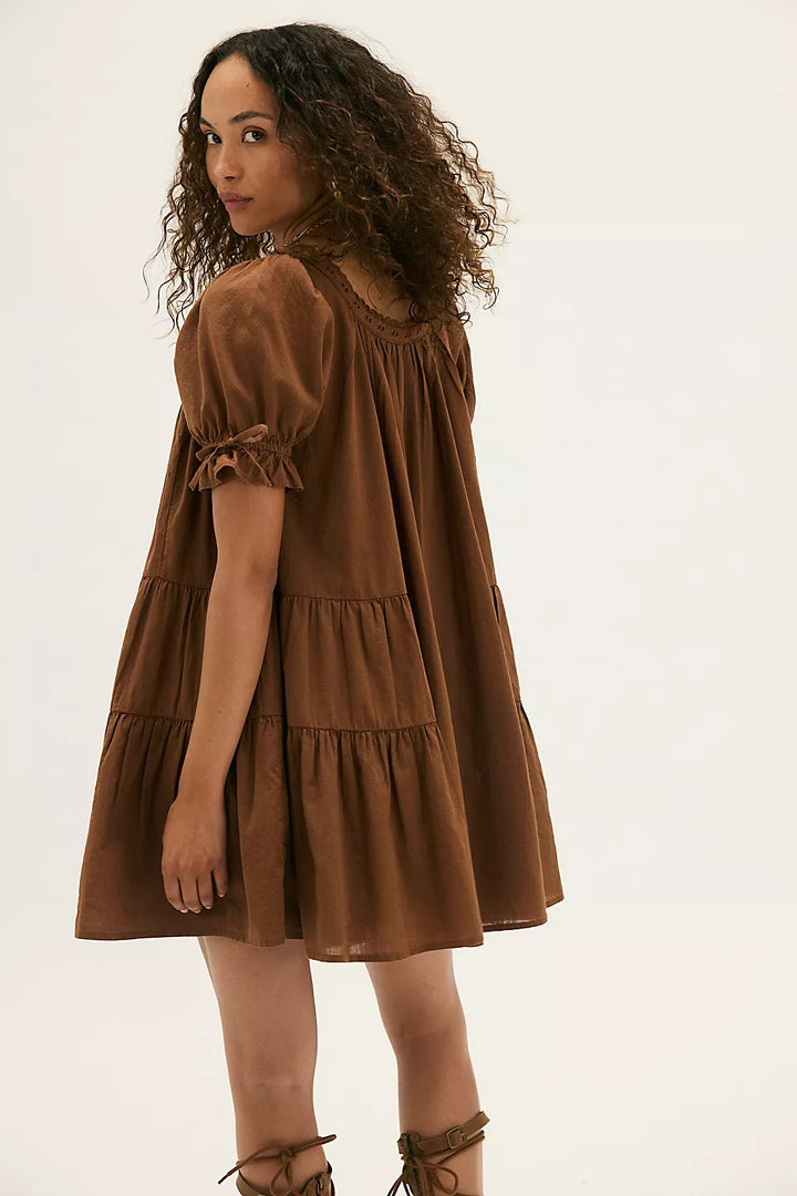 Free People Women's Sandy Shores Babydoll Dress