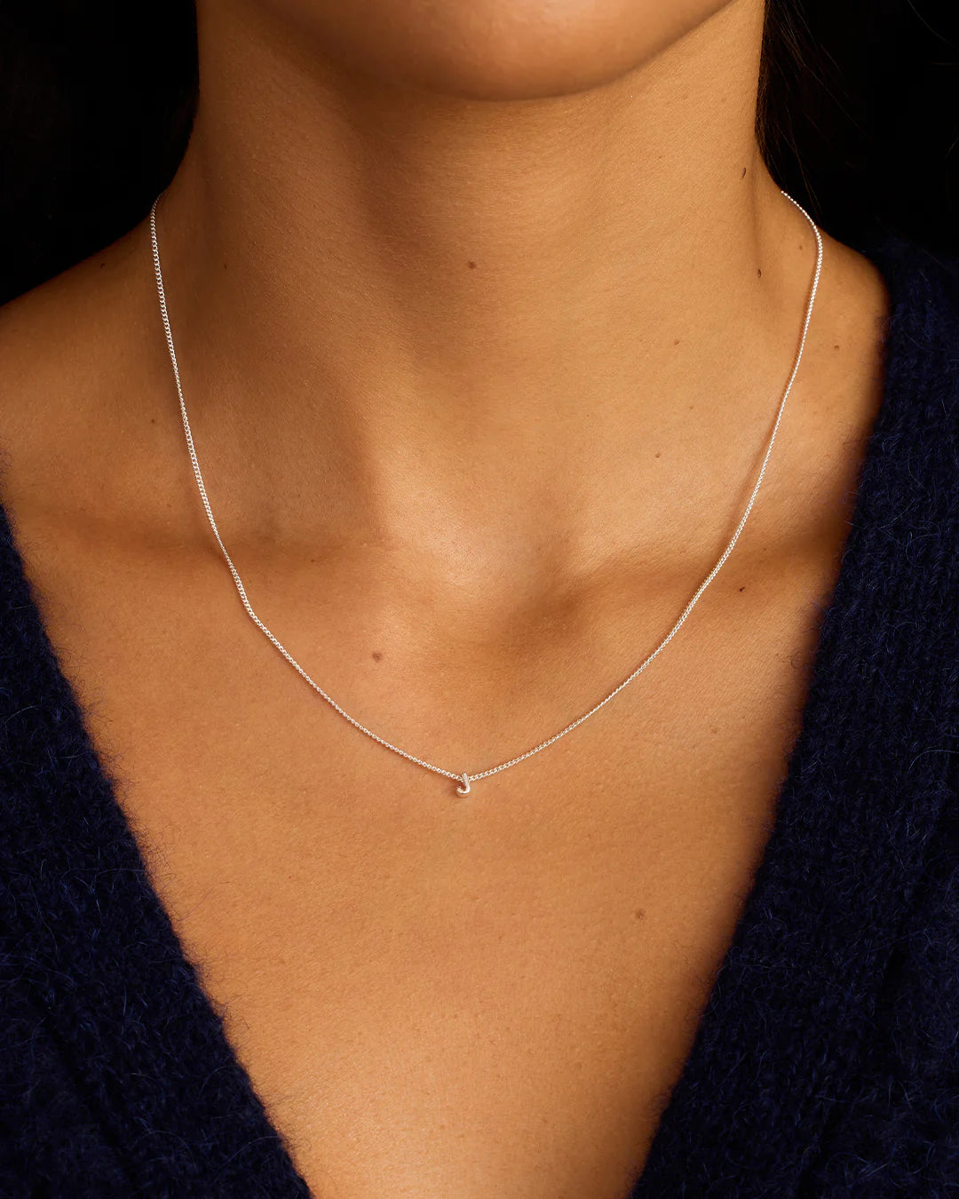 Women's gorjana Wilder Mini Alphabet Necklace