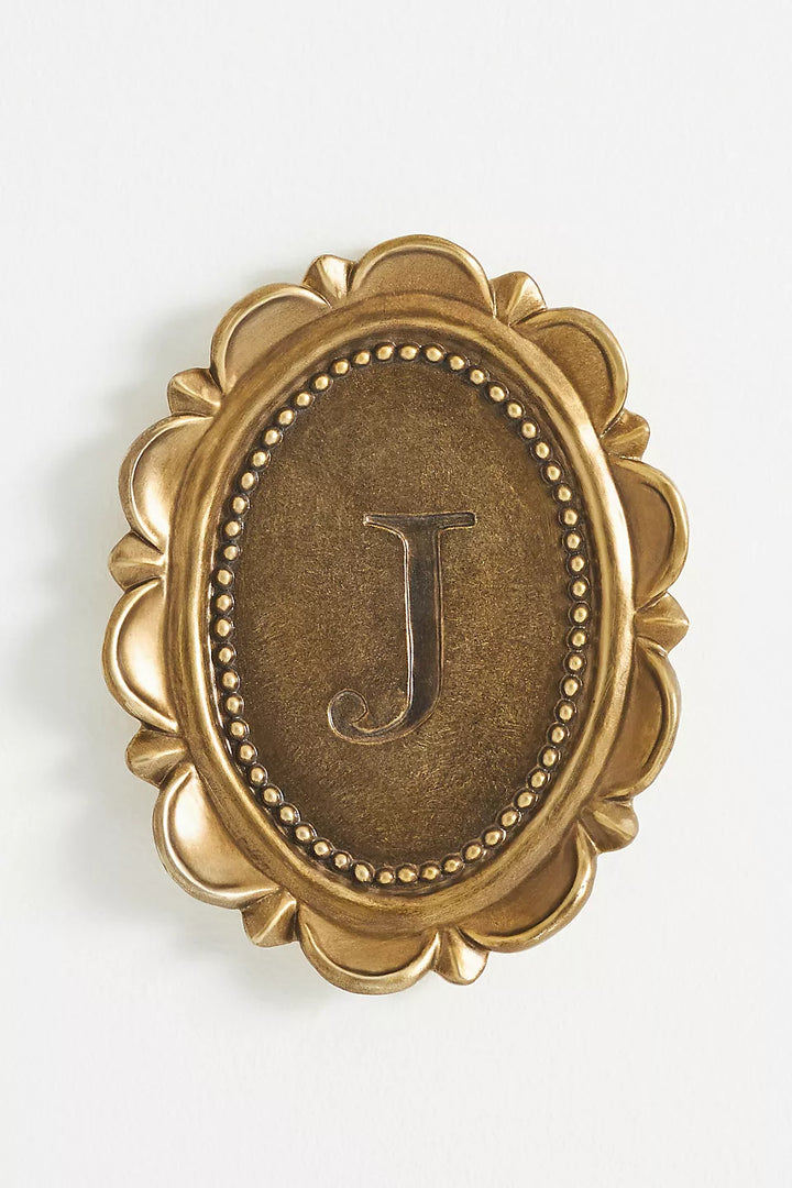 Louisa Monogram Gallery Wall Charm by Anthropologie