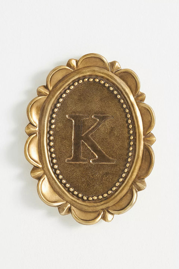 Louisa Monogram Gallery Wall Charm by Anthropologie
