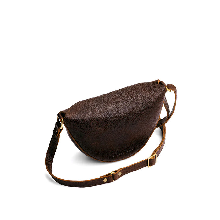 Portland Leather Goods Koala Sling Bag – Leather Sling with Top Magnetic Closure