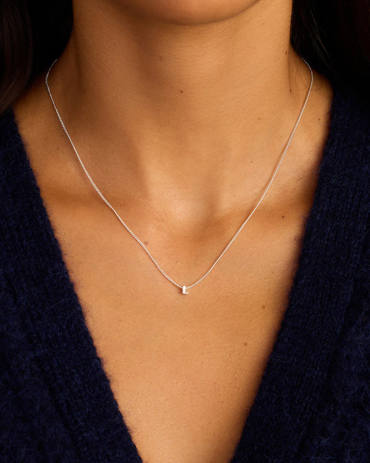 Women's gorjana Wilder Mini Alphabet Necklace