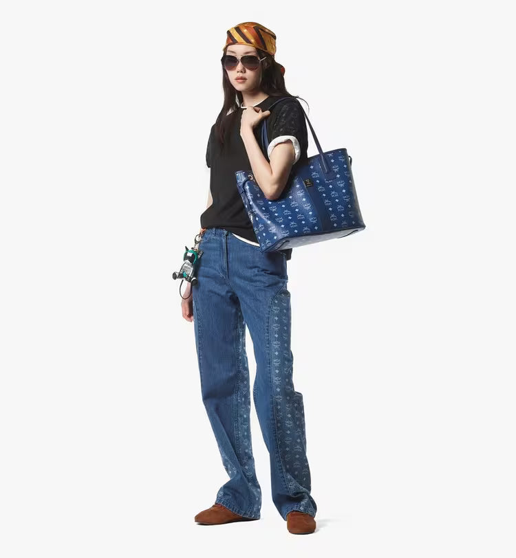 MCM Women's Liz Shopper in Visetos