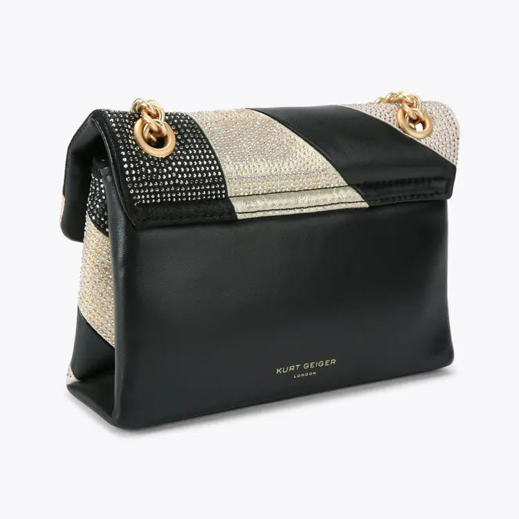 Kurt Geiger London Womens Mini Crystal Kensington Bag