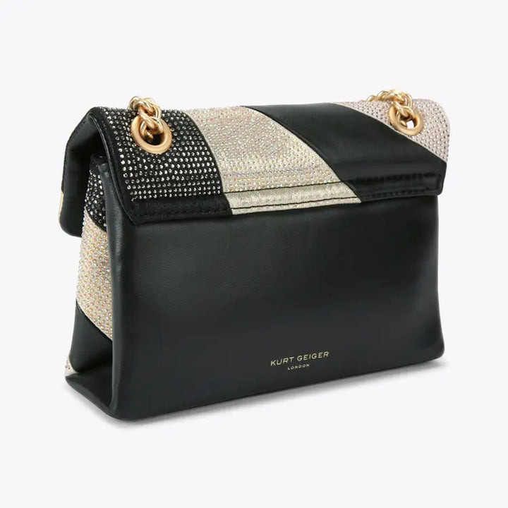 Kurt Geiger London Womens Mini Crystal Kensington Bag