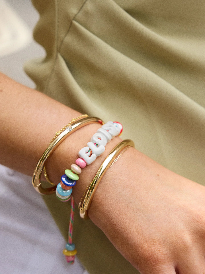 BaubleBar Women's Make Waves Custom Beaded Bracelet