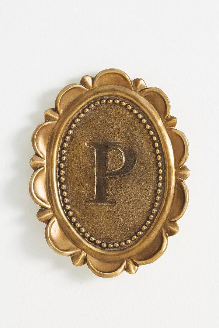 Louisa Monogram Gallery Wall Charm by Anthropologie