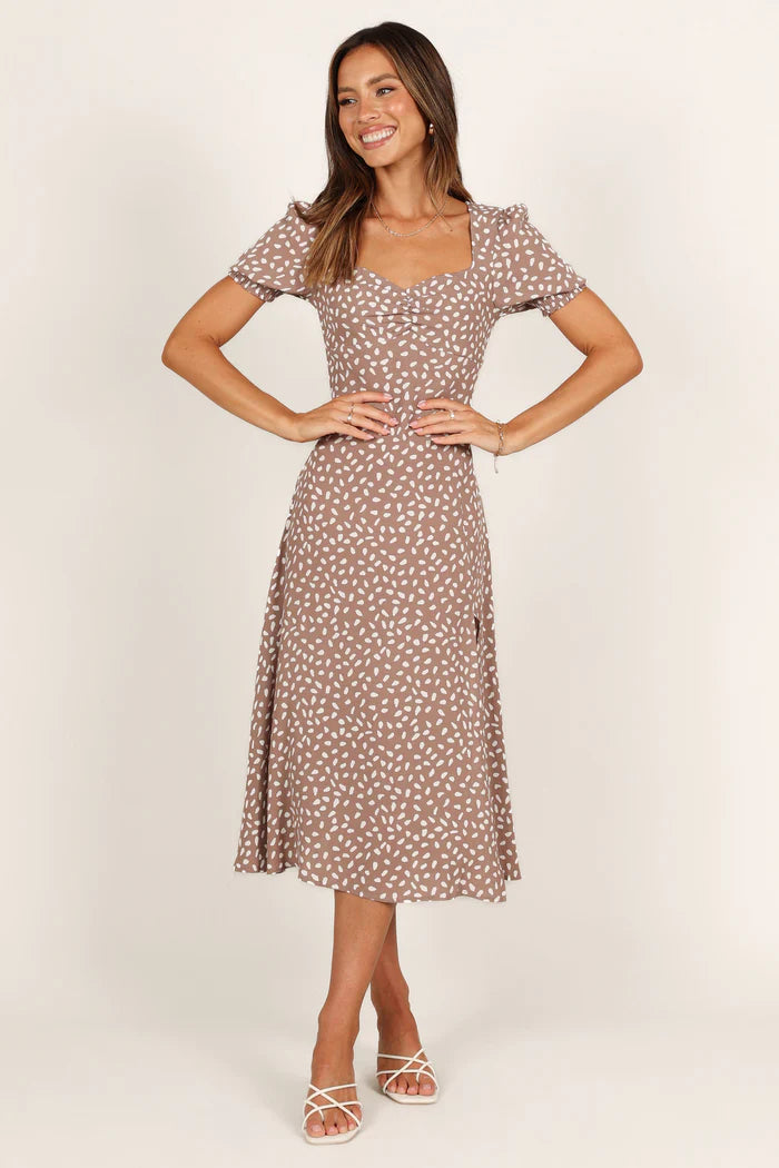 Women's Dresses Petal & Pup Franklin Dress Mocha
