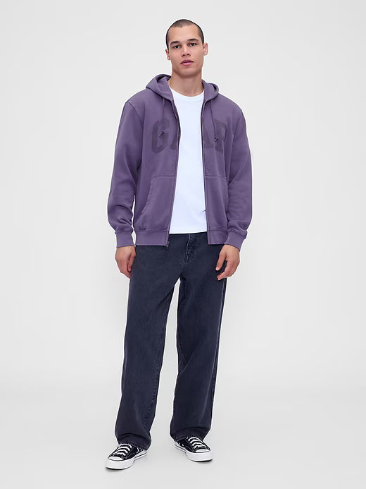 Vintagesoft Arch Logo Full-Zip Hoodie