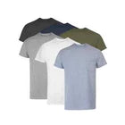 Hanes Men's Value Pack Assorted Pocket T-Shirt Undershirts, 6 Pack