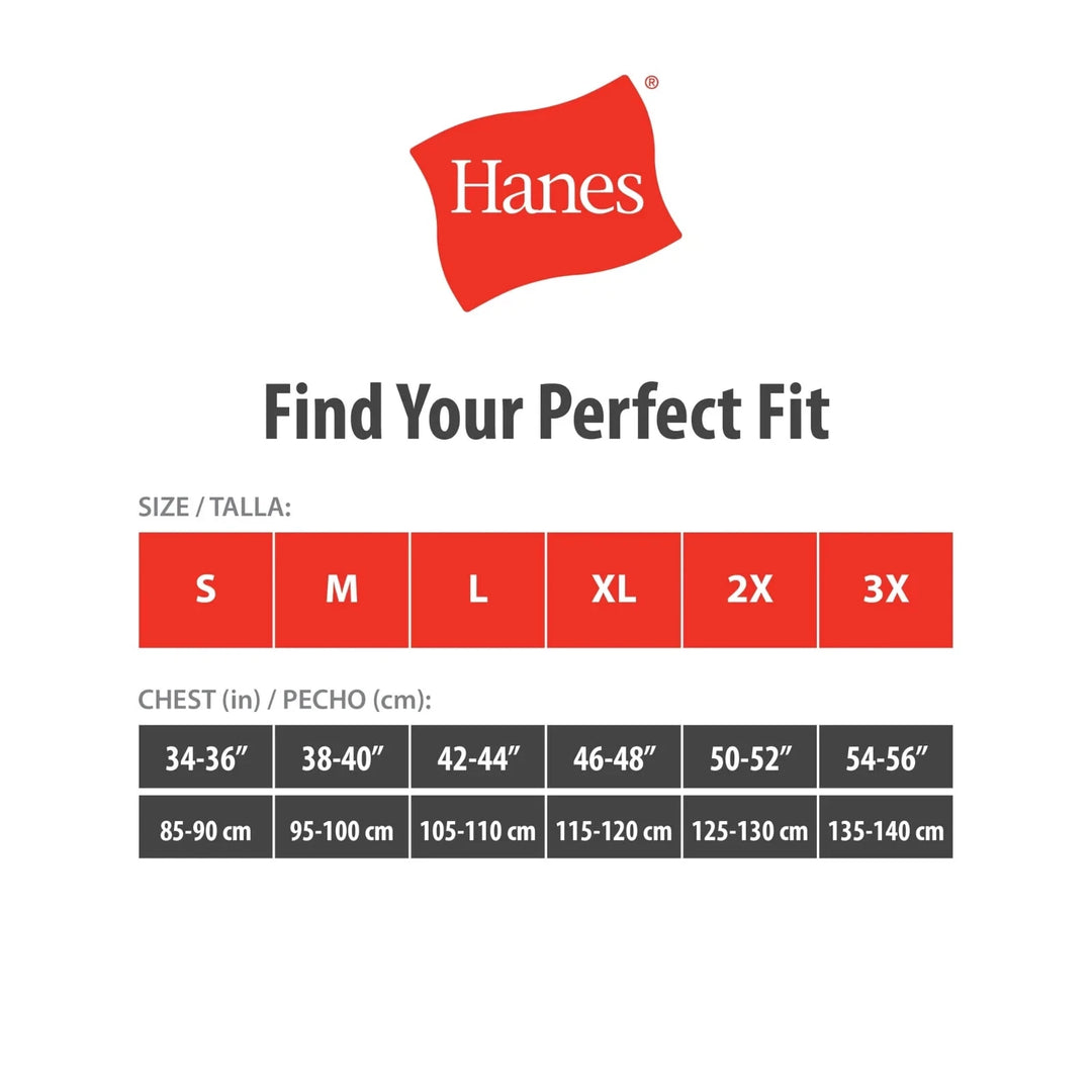 Hanes Men's Value Pack Assorted Pocket T-Shirt Undershirts, 6 Pack