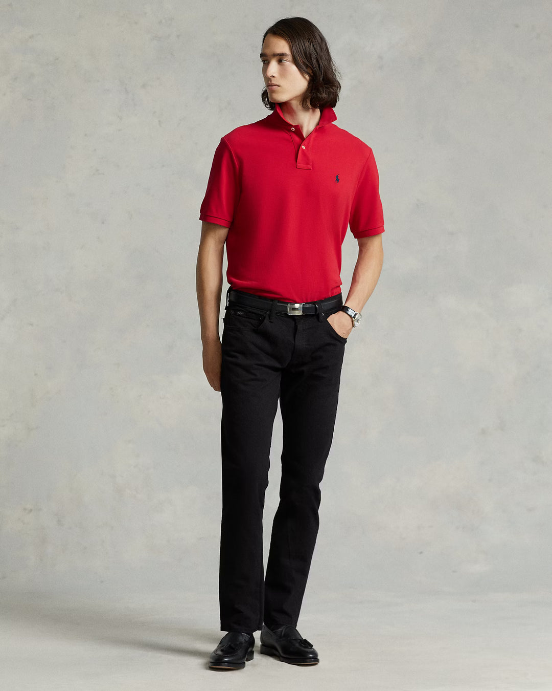 Polo Ralph Lauren Men's Classic Fit Mesh Polo Shirt