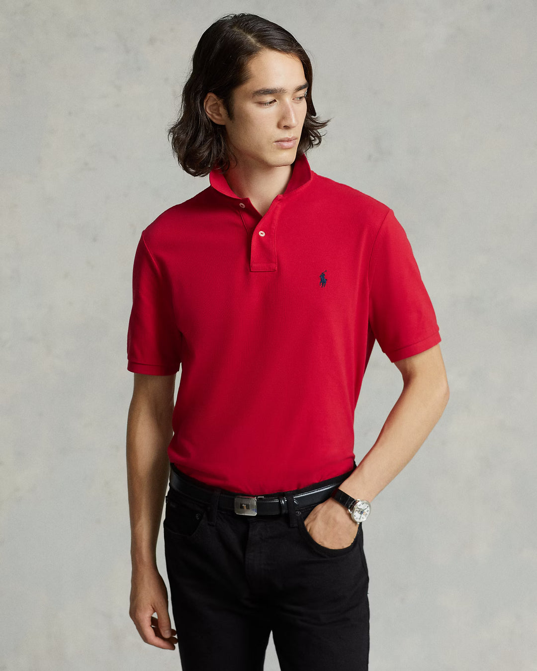 Polo Ralph Lauren Men's Classic Fit Mesh Polo Shirt