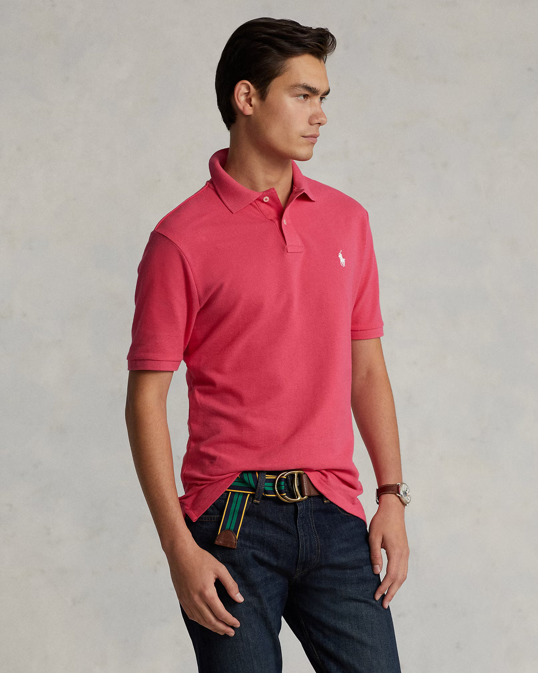 Polo Ralph Lauren Men's Classic Fit Mesh Polo Shirt