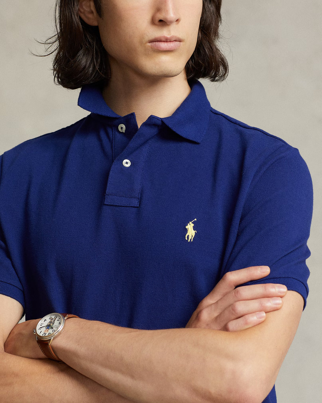 Polo Ralph Lauren Men's Classic Fit Mesh Polo Shirt