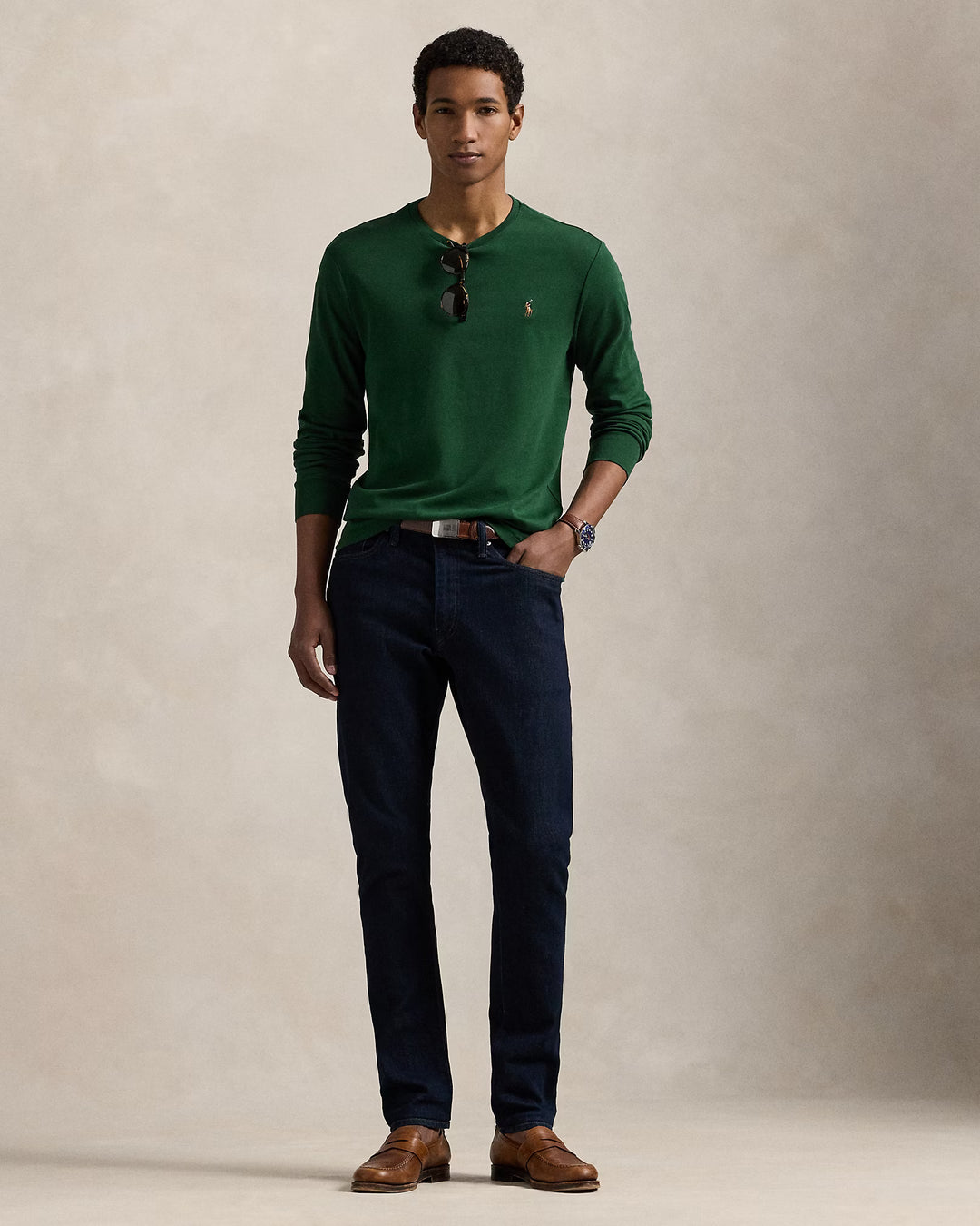 Ralph Lauren Classic Fit Soft Cotton Crewneck T-Shirt