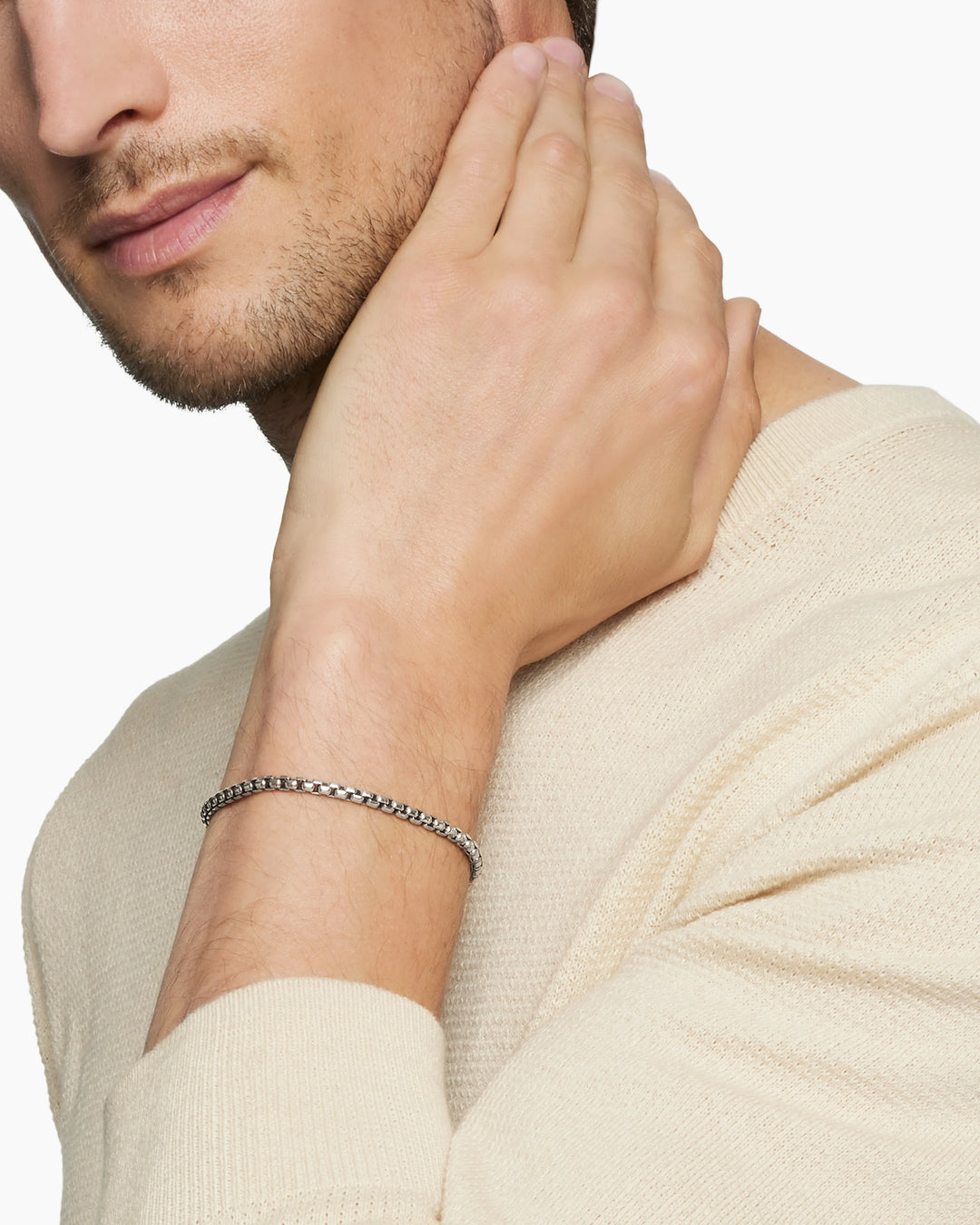 David Yurman Men's Box Chain Bracelet