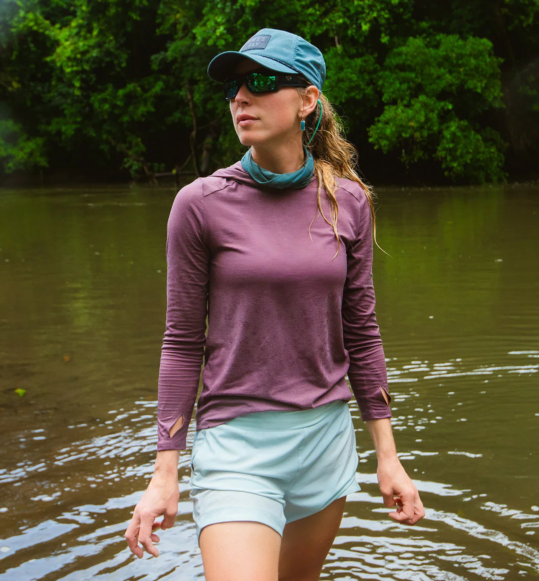 Free Fly Women's Bamboo Shade Hoodie II