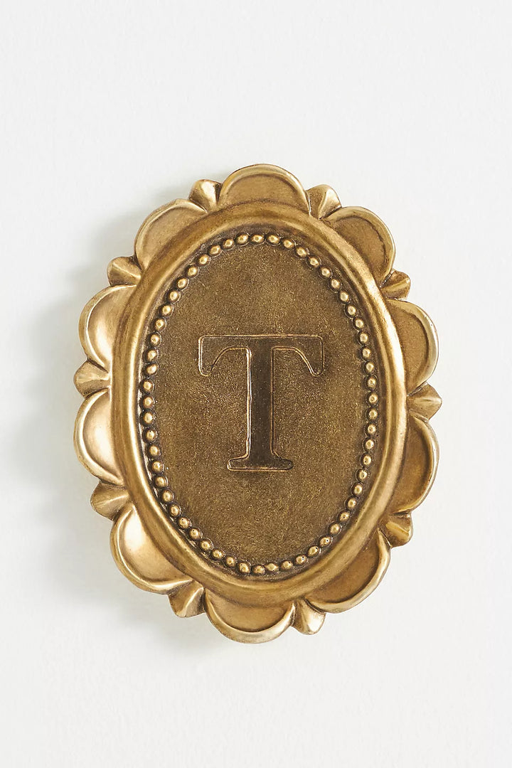 Louisa Monogram Gallery Wall Charm by Anthropologie