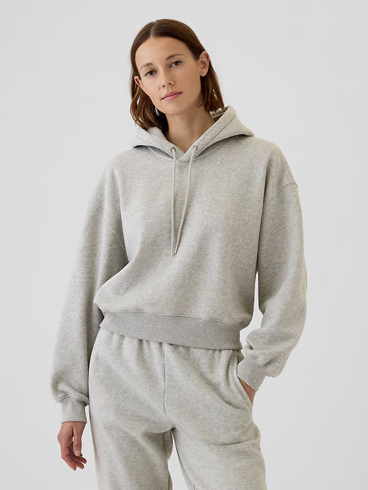 Women's Vintagesoft Crop Logo Hoodie
