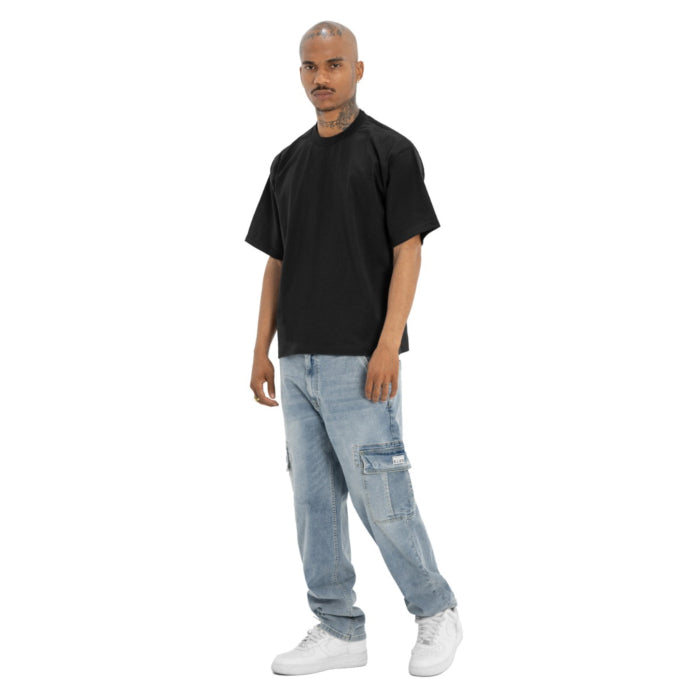 Pro Club Men's Heavywide Cotton Short Sleeve Crew Neck T-Shirt