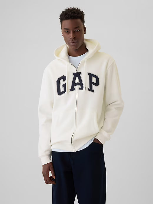Vintagesoft Arch Logo Full-Zip Hoodie